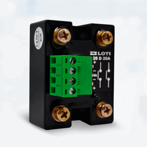 Relé de Estado Sólido LOTI 8D monofásico AC/AC