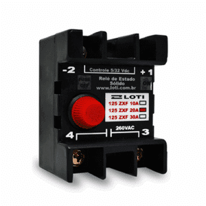 Relé Variador de Potência Tiristorizado LOTI 125ZXF com fusível incorporado