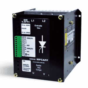 Conversor de Potência Tiristorizado LOTI MPCAF Série TY mono ângulo de fase