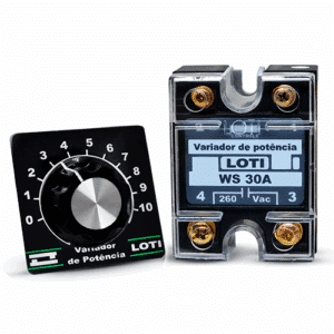 Variador de Potência Tiristorizado LOTI WS30A ângulo de fase