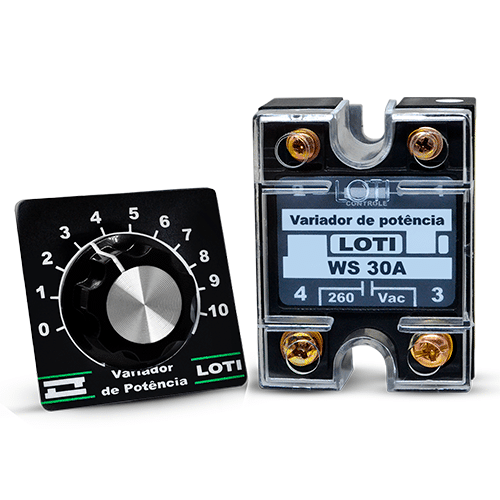 Variador de Potência Tiristorizado LOTI WS30A ângulo de fase