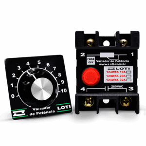 Relé Variador de Potência Tiristorizado LOTI 124WFA com fusível incorporado
