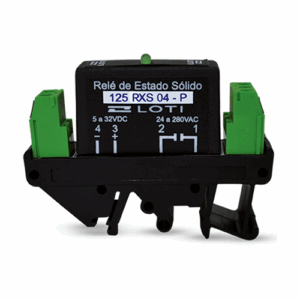Relé de interface LOTI DC/DC para automação e painéis industriais