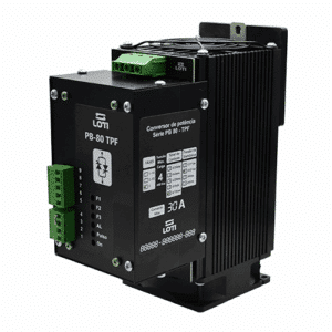 Conversor de potência LOTI PB-80 TPF com fusível integrado para trilho DIN