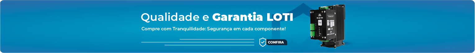 Banner Qualidade e Garantia LOTI com conversor PB-80 TPF