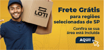 Banner Frete Grátis LOTI para regiões selecionadas de São Paulo